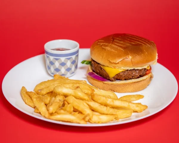 Ankabut Mediterranean Style Gourmet Lamb Burger (1)